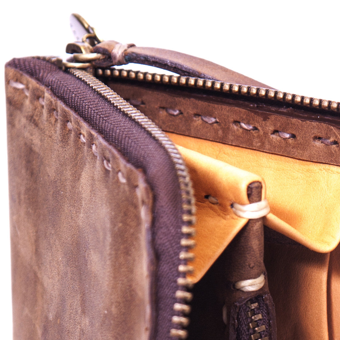 Portemonnaie aus Nubukleder