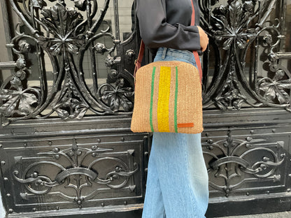 Tasche Raffia Umhängetasche