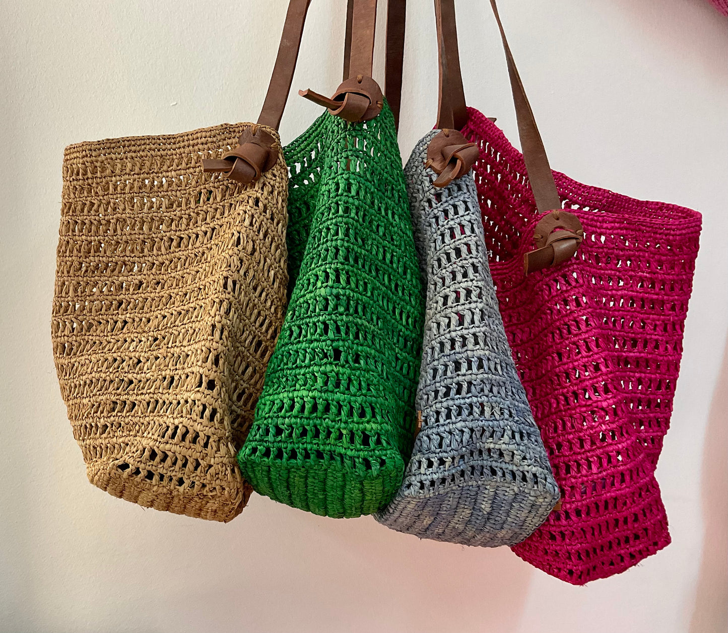 Tasche Raffia Umhängetasche