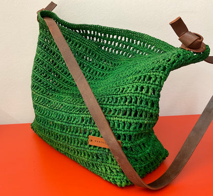 Tasche Raffia Umhängetasche