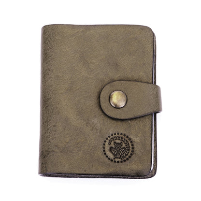 Visitenkarten Leder Etui Tawan in Orange, Chocolate, Olive und Schwarz